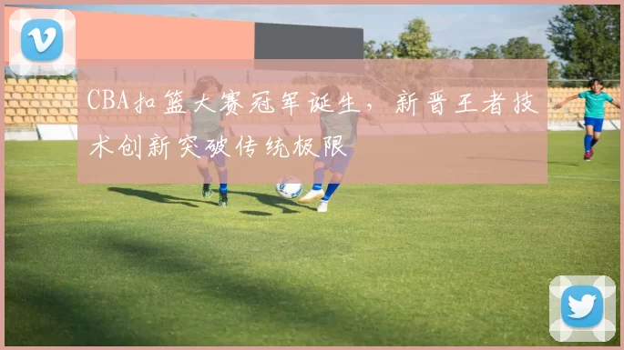 CBA扣篮大赛冠军诞生，新晋王者技术创新突破传统极限